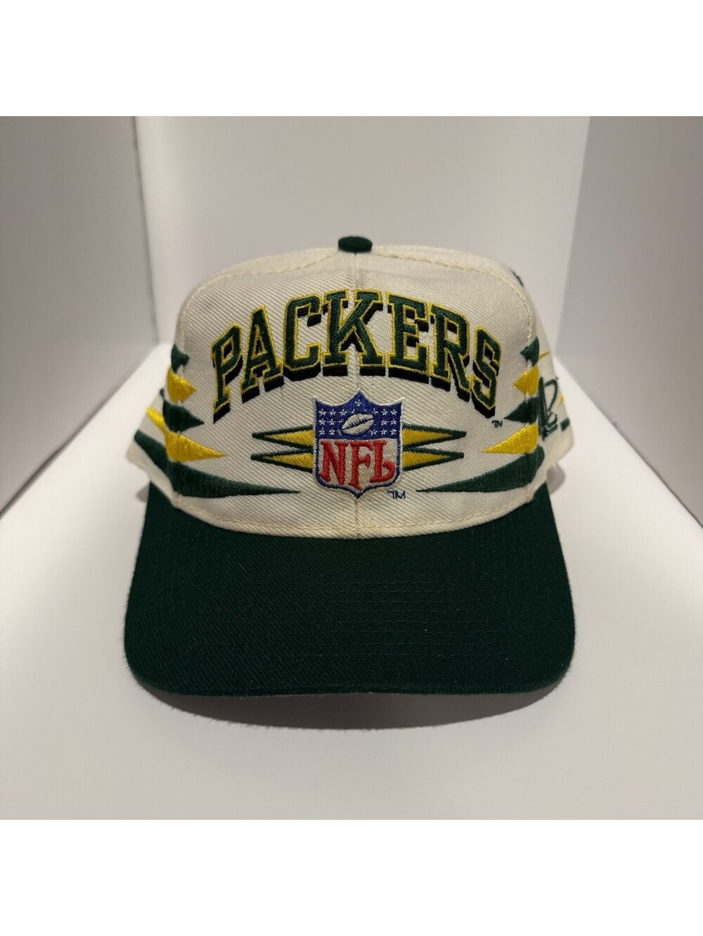 Vintage 90s Green Bay Packers Scripts Snapback NFL Logo Athletic Men’s